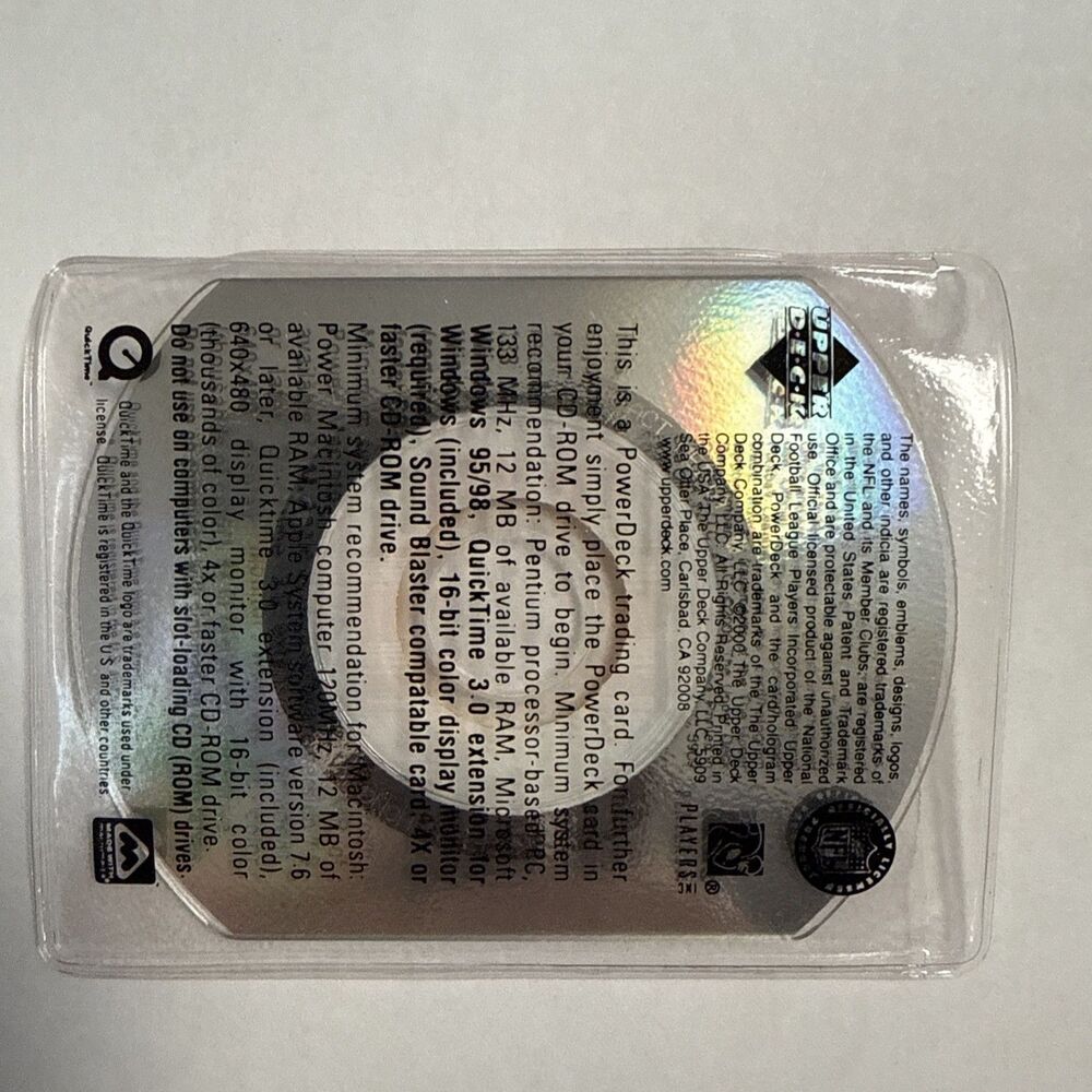 1999 Upper Deck Powerdeck - Akili Smith #PD23 (RC) - Picture 2 of 3